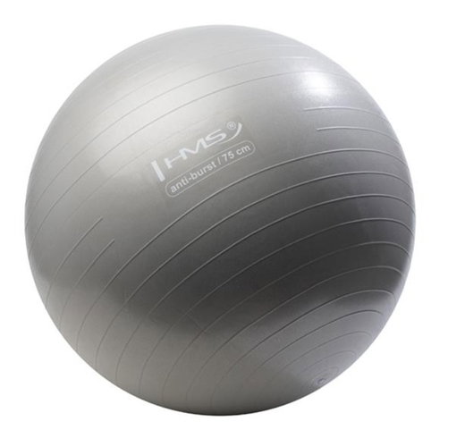 HMS Gymnastics Ball YB02N Anti-Burst 75cm - grey