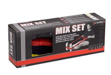 HMS Premium Widerstandsband GU05 Set (violett, schwarz, rot, gelb) - 4 Stück