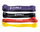 HMS Premium Widerstandsband GU05 Set (violett, schwarz, rot, gelb) - 4 Stück