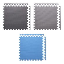 HMS Unterlegmatte MP10 (Puzzlematte 9 Elemente, 10mm) - grau/blau - 1 Stück
