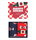 Happy Socks Daily Socks Crew Wine (Glass with Wine) dark blue/red gift box - 2 pairs
