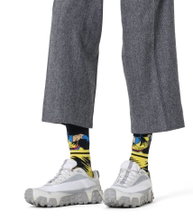 Happy Socks Tagessocke Crew Marvel X-Men Wolverine gelb - 1 Paar