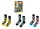 Happy Socks Tagessocke Crew Marvel X-Men Geschenkbox gelb - 3 Paar