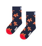 Happy Socks Daily Socks Kids Gingerbread (Lebkuchen) navy blue/red Children - 1 Pair