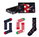 Happy Socks Tagessocke Crew Gingerbread Geschenkbox - 3 Paar