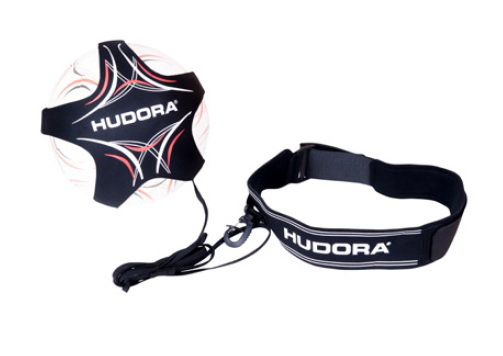 Hudora Fussballtrainer Übungsgerät schwarz