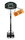 Hudora Basketballständer Playoff 205 (höhenverstellbar/fester Stand/Sicher/langlebig) - 157cm-205cm