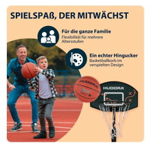 Hudora Basketballständer Playoff 205 (höhenverstellbar/fester Stand/Sicher/langlebig) - 157cm-205cm