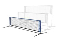 Hudora Netz Tennis/Badminton/Federball höhenverstellbar - Breite 3 Meter