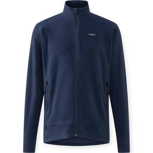 Haglöfs Fleecejacke Buteo Mid II (Polartec® Microfleece, warm, leicht) dunkelblau Herren