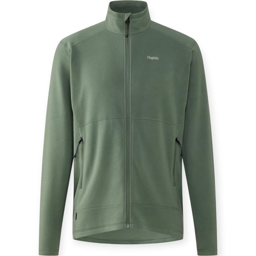 Haglöfs Fleecejacke Buteo Mid II (Polartec® Microfleece, warm, leicht) grün Herren