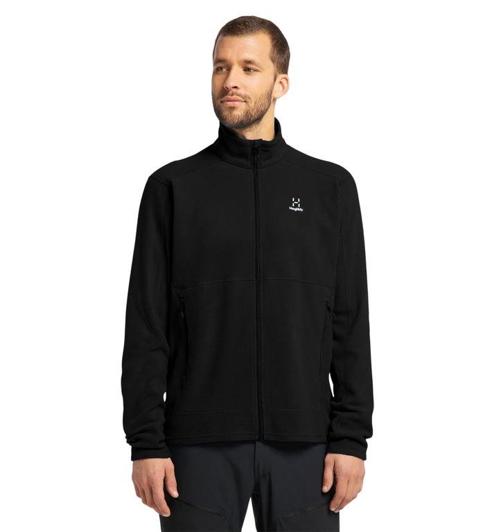 Haglöfs Fleecejacke Buteo (Midlayer) schwarz Herren
