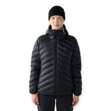 Haglöfs Särna Mimic II Hood Insulation Jacket (warm, filled with MIMIC Gold) black ladies