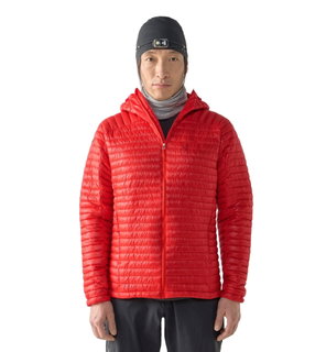 Haglöfs Isolationsjacke L.I.M Mimic II Hood (superleichtes, reißfestes Pertex Quantum) rot Herren