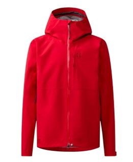 Haglöfs Allwetterjacke Front Proof II (wasserdicht, winddicht, 3-Lagen) rot Herren