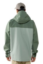 Haglöfs Allwetterjacke Front Proof II (wasserdicht, winddicht, 3-Lagen) grün/taugrün Herren