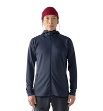 Haglöfs Fleece Jacket Korp Mid Hood (Midlayer, breathable) dark blue men's