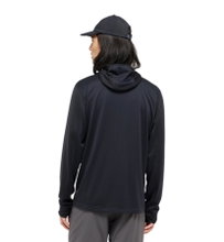 Haglöfs Fleecejacke L.I.M Mid Multi II Hood (Midlayer, atmungsaktiv, schnelltrocknend) schwarz Herren