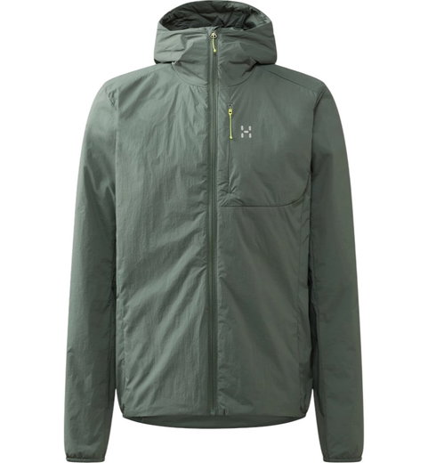 Haglöfs Isolationsjacke L.I.M Mimic Barrier Hood grün Herren