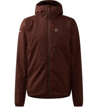 Haglöfs L.I.M Mimic Barrier Hood Insulation Jacket burgundy men's