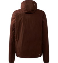 Haglöfs L.I.M Mimic Barrier Hood Insulation Jacket burgundy men's