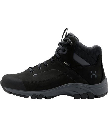 Haglöfs Wanderschuhe Ridge GTX II MID (Trekking, Nubukleder, wasserdicht) schwarz Herren