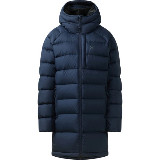 Haglöfs Winter-Daunenmantel Rosson Down Parka (sehr warm) dunkelblau Damen