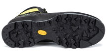 Hanwag Wanderschuhe Tatra Light GTX (Velourleder, wasserdicht, Trekking) asphaltgrau/gelb Herren