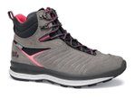 Hanwag Wanderschuhe Blueridge ES (Veloursleder, wasserdicht) hellgrau/pink Damen