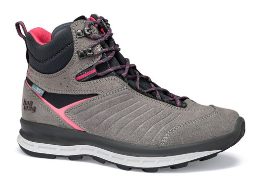 Hanwag Hiking Shoes Blueridge ES (suede leather, waterproof) light grey/pink Women