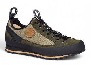 Hanwag Wander-Travelschuhe Rotpunkt Low LL (Veloursleder/Synthetik) olivegrün Herren