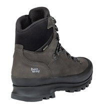 Hanwag Wanderschuhe Nazcat II GTX (Nubukleder, wasserdicht, Trekking) asphaltgrau/schwarz Herren