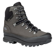 Hanwag Wanderschuhe Nazcat II GTX (Nubukleder, wasserdicht, Trekking) asphaltgrau/schwarz Herren