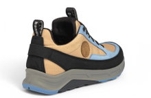 Hanwag Wander-Travelschuhe Rotpunkt Light Low (Veloursleder/Synthetik) beige/blau Damen
