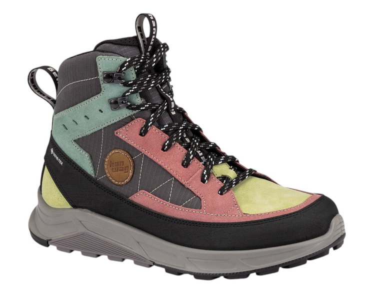 Hanwag Wanderschuhe Rotpunkt Light MID GTX (Veloursleder/Synthetik, wasserdicht) bunt Damen