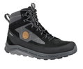 Hanwag Wanderschuhe Rotpunkt Light MID GTX (Veloursleder/Textil, wasserdicht) schwarz/anthrazitgrau Herren