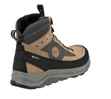 Hanwag Wanderschuhe Rotpunkt Light MID GTX (Veloursleder/Textil, wasserdicht) braun/anthrazitgrau Herren