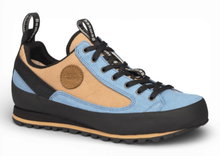 Hanwag Wander-Travelschuhe Rotpunkt Low LL (Veloursleder/Synthetik) blau/beige/schwarz Herren
