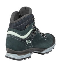 Hanwag Wanderschuhe Tatra Light Bunion Lady GTX (Veloursleder, wasserdicht, Hallux Valgus Variante) petrolblau/mint Damen