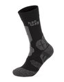 Hanwag Trekkingsocke Crew Trek Sock (schnelltrocknend, mittelstarke Polsterung) asphaltgrau/schwarz - 1 Paar
