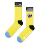 Happy Socks Skarpetki dzienne Crew Elton John The Bitch Is Back żółte - 1 para