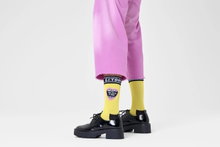 Happy Socks Skarpetki dzienne Crew Elton John The Bitch Is Back żółte - 1 para