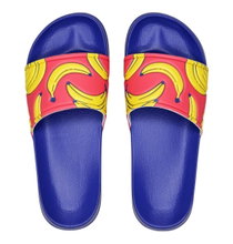 Happy Socks Bath Shoes Banana Slider dark blue/red/yellow - 1 pair