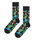 Happy Socks Tagessocke Crew Christmas Tree Decoration schwarz/bunt - 1 Paar