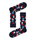 Happy Socks Tagessocke Crew Holiday Shopping (Weihnachten) schwarz - 1 Paar