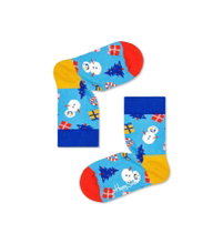 Happy Socks Tagessocke Crew Kids Bring it on Sock blau Kinder - 1 Paar