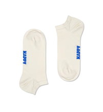 Happy Socks Tagessocke Sneaker Low Solid weiss - 3 Paar