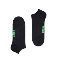 Happy Socks Tagessocke Sneaker Low Solid schwarz - 3 Paar