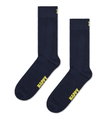 Happy Socks Tagessocke Crew Solid navyblau - 1 Paar