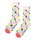 Happy Socks Tagessocke Crew Egg (Osterei) beige - 1 Paar